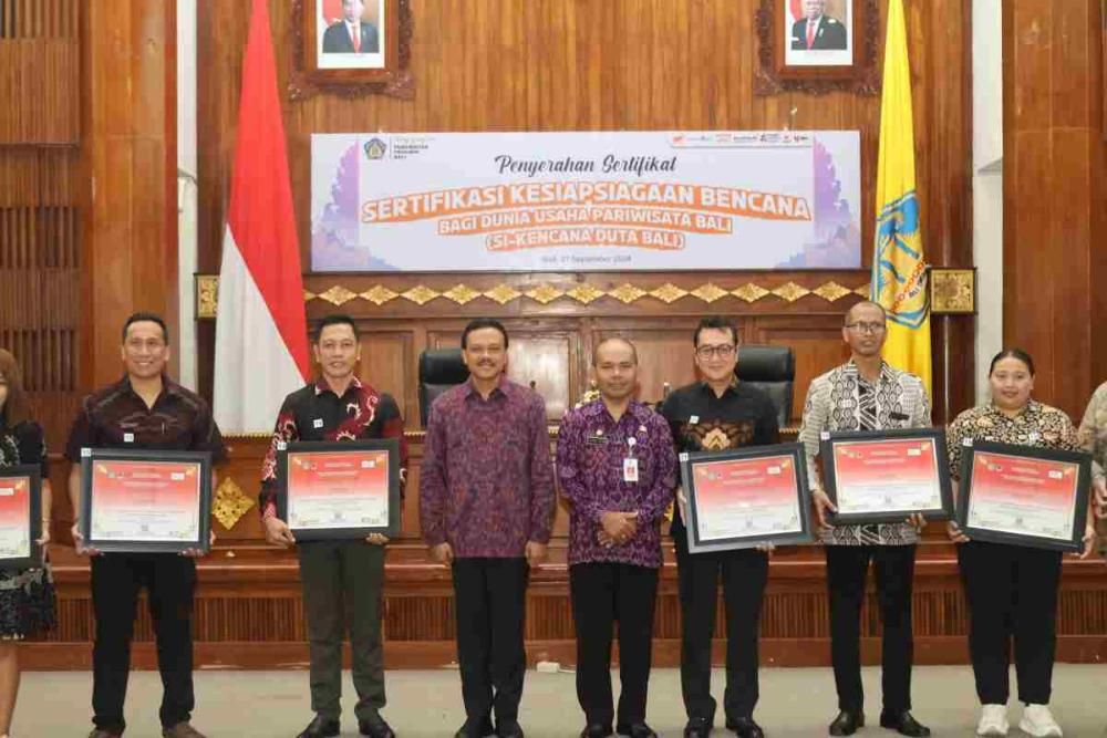 podiumnews.com-Pemprov Launching SI-KENCANA DUTA Bali,  Tekankan Kesiapsiagaan Akomodasi Pariwisata Hadapi Bencana